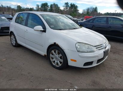 2008 VOLKSWAGEN RABBIT S White  Gasoline WVWDB71K08W342075 photo #1