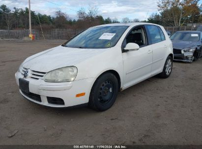 2008 VOLKSWAGEN RABBIT S White  Gasoline WVWDB71K08W342075 photo #3