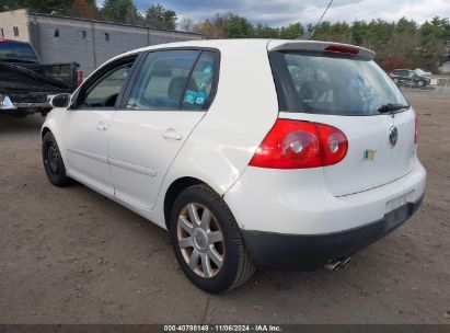 2008 VOLKSWAGEN RABBIT S White  Gasoline WVWDB71K08W342075 photo #4