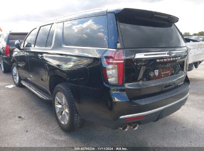 2021 CHEVROLET SUBURBAN 4WD PREMIER Black  Gasoline 1GNSKFKDXMR277852 photo #4