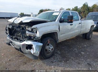 2015 GMC SIERRA 3500HD White  Diesel 1GT411C81FF543921 photo #3