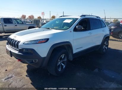 2017 JEEP CHEROKEE TRAILHAWK 4X4 White  Gasoline 1C4PJMBB7HW605711 photo #3