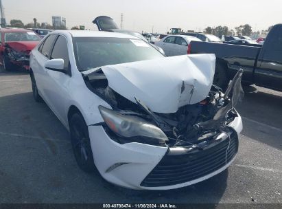 2017 TOYOTA CAMRY SE White  Gasoline 4T1BF1FK2HU639664 photo #1