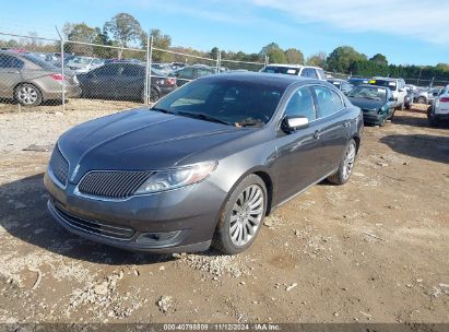 2016 LINCOLN MKS Gray  Gasoline 1LNHL9DK1GG602137 photo #3