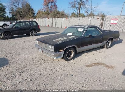 1985 CHEVROLET EL CAMINO Black  Gasoline 3GCCW80H5FS914486 photo #3