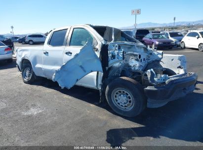 2022 CHEVROLET SILVERADO 1500 White  Gasoline 1GCUDAED1NZ520783 photo #1