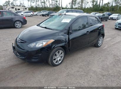 2014 MAZDA MAZDA2 SPORT Black  Gasoline JM1DE1KY3E0171554 photo #3