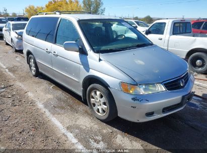 2002 HONDA ODYSSEY EX Silver  Gasoline 2HKRL18672H542926 photo #1