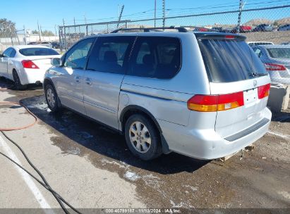 2002 HONDA ODYSSEY EX Silver  Gasoline 2HKRL18672H542926 photo #4