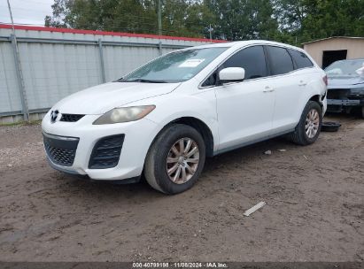 2011 MAZDA CX-7 I TOURING White  Gasoline JM3ER2CMXB0399693 photo #3