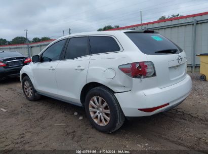 2011 MAZDA CX-7 I TOURING White  Gasoline JM3ER2CMXB0399693 photo #4