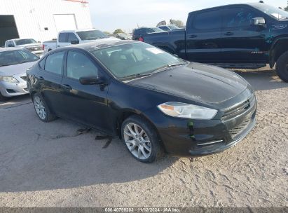 2013 DODGE DART SXT Black  Gasoline 1C3CDFBH2DD251984 photo #1