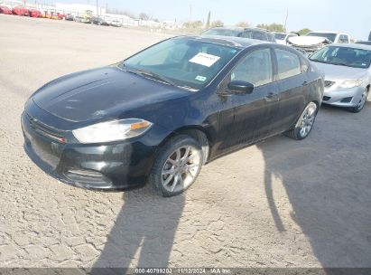 2013 DODGE DART SXT Black  Gasoline 1C3CDFBH2DD251984 photo #3