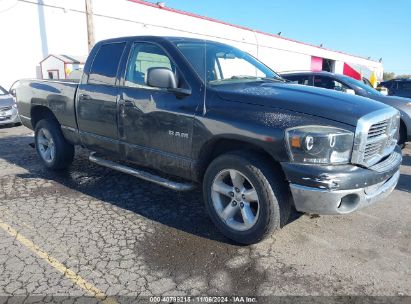 2008 DODGE RAM 1500 SLT Black  Gasoline 1D7HA18N68S568281 photo #1