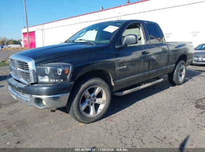 2008 DODGE RAM 1500 SLT Black  Gasoline 1D7HA18N68S568281 photo #3