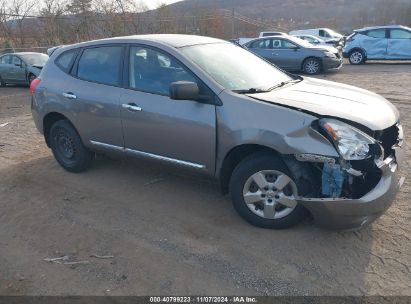 2014 NISSAN ROGUE SELECT S Gray  Gasoline JN8AS5MV1EW716125 photo #1