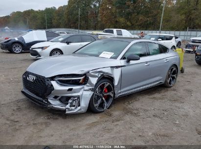 2019 AUDI RS 5 2.9T Silver  Gasoline WUABWCF57KA907985 photo #3