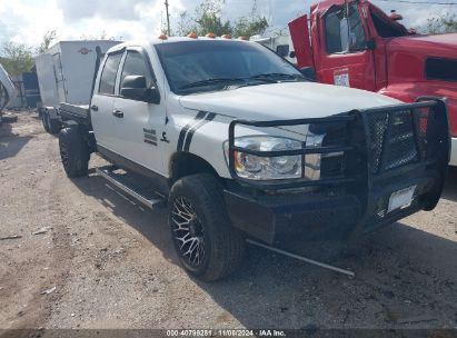 2008 DODGE RAM 3500 SLT White  Diesel 3D7MX48A38G213040 photo #1