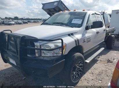 2008 DODGE RAM 3500 SLT White  Diesel 3D7MX48A38G213040 photo #3