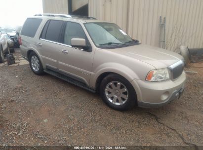 2004 LINCOLN NAVIGATOR LUXURY Gold  Gasoline 5LMFU27R64LJ38511 photo #1