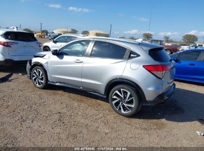 2020 HONDA HR-V 2WD SPORT Silver  Gasoline 3CZRU5H17LM715973 photo #4