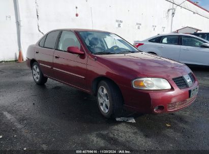 2004 NISSAN SENTRA 1.8S Red  Gasoline 3N1CB51D44L903835 photo #1