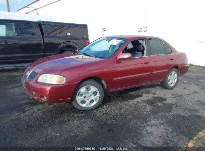 2004 NISSAN SENTRA 1.8S Red  Gasoline 3N1CB51D44L903835 photo #3