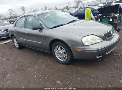 2004 MERCURY SABLE LS PREMIUM Gray  Gasoline 1MEFM55S34G611755 photo #1