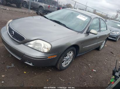 2004 MERCURY SABLE LS PREMIUM Gray  Gasoline 1MEFM55S34G611755 photo #3