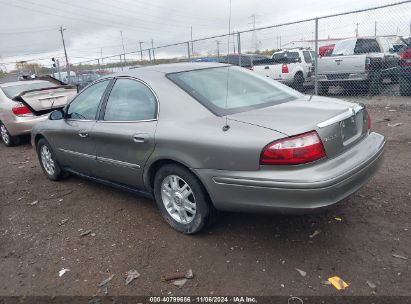 2004 MERCURY SABLE LS PREMIUM Gray  Gasoline 1MEFM55S34G611755 photo #4