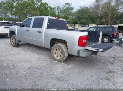 2010 CHEVROLET SILVERADO 1500 LT Silver  Flexible Fuel 3GCRCSEA2AG130001 photo #4