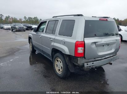 2016 JEEP PATRIOT SPORT Gray  Gasoline 1C4NJPBB1GD748494 photo #4