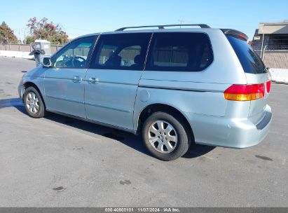 2003 HONDA ODYSSEY EX-L Light Blue  Gasoline 2HKRL18953H504882 photo #4