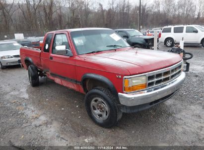 1996 DODGE DAKOTA Red  Gasoline 1B7GG23X4TS685496 photo #1