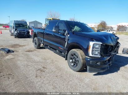 2023 FORD F-250 LARIAT Dark Blue  Diesel 1FT8W2BMXPEC68922 photo #1