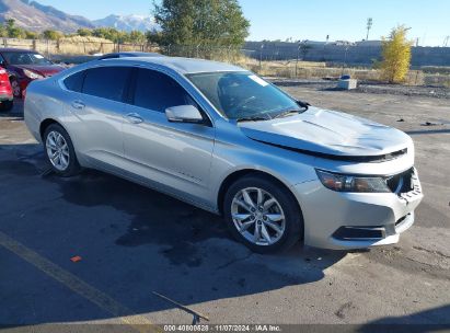 2016 CHEVROLET IMPALA 2LT Silver  Gasoline 2G1115S39G9185387 photo #1