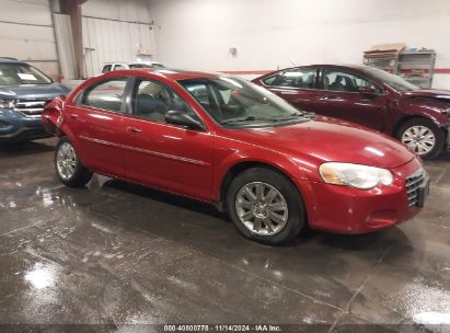 2004 CHRYSLER SEBRING LIMITED Red  Gasoline 1C3EL66R24N228648 photo #1