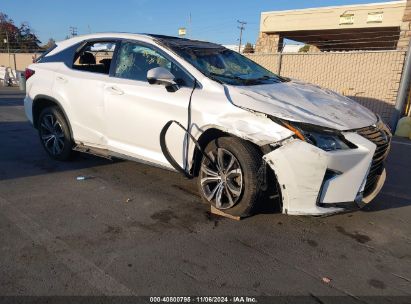 2016 LEXUS RX 350 White  Gasoline 2T2ZZMCA8GC016791 photo #1