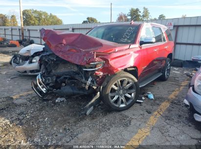 2016 CHEVROLET TAHOE LTZ Burgundy  Gasoline 1GNSKCKC7GR162233 photo #3