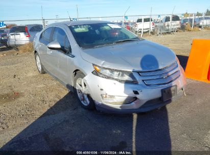 2014 CHEVROLET VOLT Silver  Hybrid 1G1RE6E45EU173142 photo #1