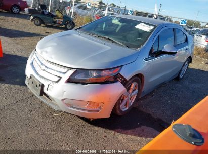 2014 CHEVROLET VOLT Silver  Hybrid 1G1RE6E45EU173142 photo #3