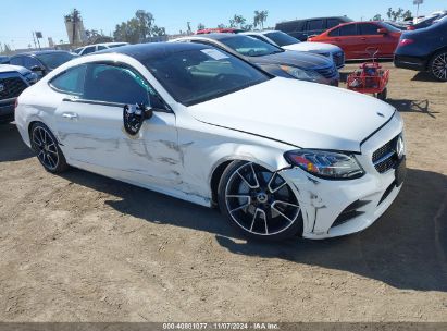 2023 MERCEDES-BENZ C 300 COUPE White  Gasoline W1KWJ8DB7PG122444 photo #1