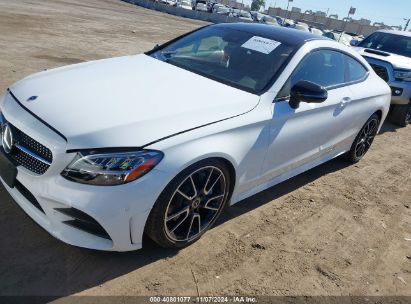 2023 MERCEDES-BENZ C 300 COUPE White  Gasoline W1KWJ8DB7PG122444 photo #3