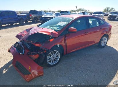 2018 FORD FOCUS SE Orange  Gasoline 1FADP3FEXJL321843 photo #3