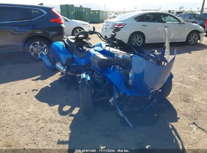 2018 CAN-AM SPYDER ROADSTER F3-T/F3 LIMITED/F3 LIMITED 10TH ANNIVERSARY Blue  Gasoline 2BXREDD20JV000736 photo #1