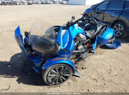 2018 CAN-AM SPYDER ROADSTER F3-T/F3 LIMITED/F3 LIMITED 10TH ANNIVERSARY Blue  Gasoline 2BXREDD20JV000736 photo #3