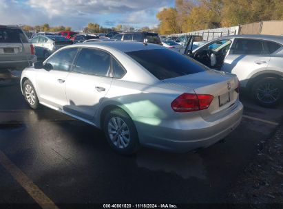 2013 VOLKSWAGEN PASSAT S W/APPEARANCE Silver  Gasoline 1VWAH7A37DC056811 photo #4