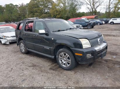 2008 MERCURY MOUNTAINEER PREMIER Black  Gasoline 4M2EU38E08UJ02182 photo #1