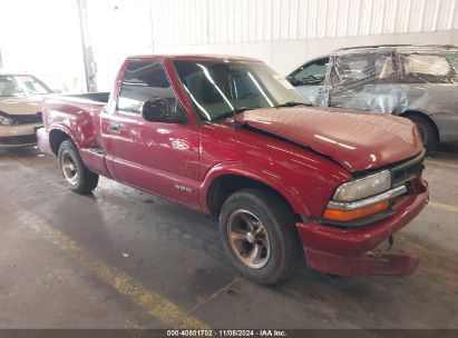 1998 CHEVROLET S-10 LS SPORTSIDE Red  Gasoline 1GCCS1447W8208154 photo #1