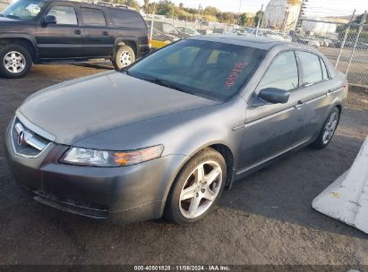 2004 ACURA TL Gray  Gasoline 19UUA66254A034754 photo #3